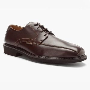 Mephisto Gaetan Brown Leather Bicycle Derby Oxford